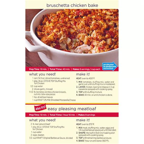 stove top stuffing directions